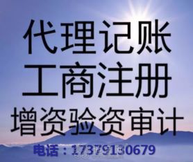 免费公司注册股权地址变更代理记账报税年检 咨询代办顾问