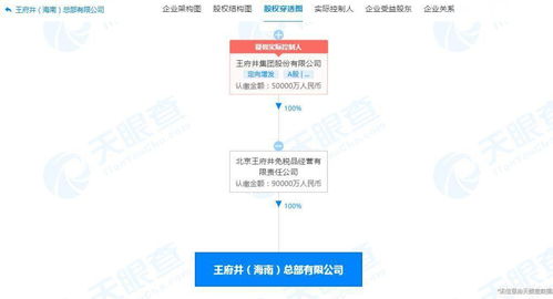 王府井于海南成立总部公司 注册资本9亿人民币