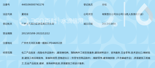 江苏火花钢结构集团广州分公司